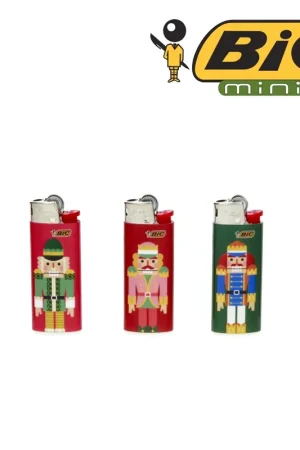 Dernier Modèle BRIQUET BIC MINI CASSE NOISETTE X5