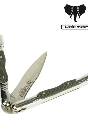 COUTEAU PAPILLON CUDEMAN ABS VERT Certifié