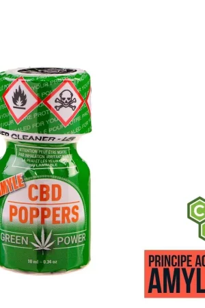 Soldes POPPERS CBD GREEN POWER AMYLE 10ML
