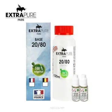 Pack DIY 20/80 extrapure 120ml Remise