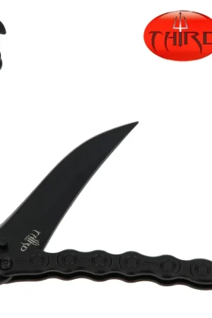 Commander Vite COUTEAU PAPILLON THIRD CHAINE INOX NOIR 13.5CM