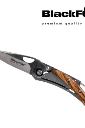 COUTEAU BLACK FOX BOIS DE ZEBRA Prix Promo