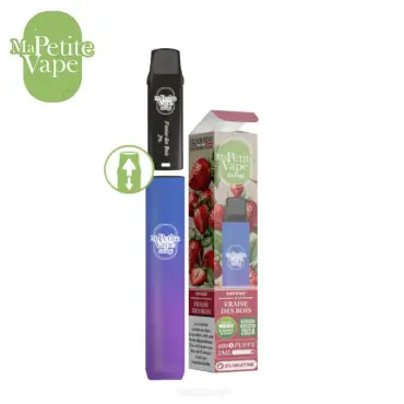 Kit Puff RePuff Fraise des Bois Ma Petite Vape Commande En Gros
