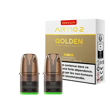 Capsules Artio 2 Golden - OXVA Offre Spéciale