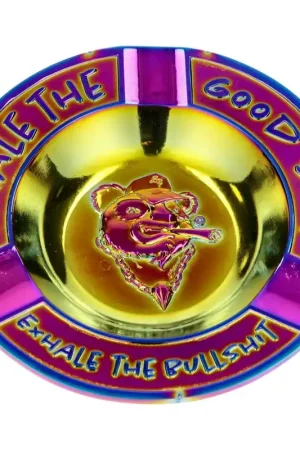 Dernier Modèle CENDRIER METAL GANGSTA PANDA RAINBOW