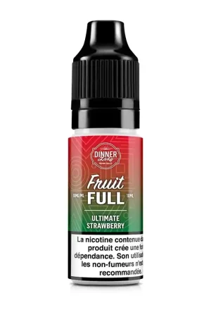 Dernier Modèle Ultimate Strawberry 10 ml Sel de Nicotine - Fruit Full