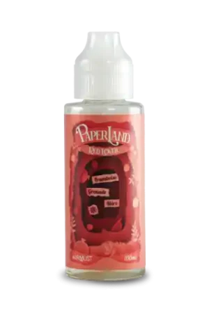 Produit De Marque E Liquide RED LOVER 100 ml - Paperland Airmust