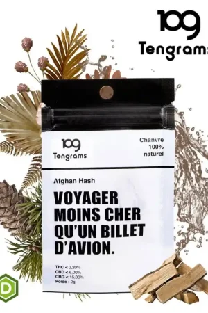 RESINE DE CBD TENGRAMS AFGHAN HASH 2G Prix Promo