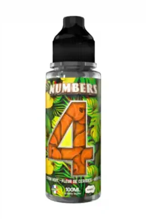4 Numbers E.Tasty 100ml 00mg Prix Cassé