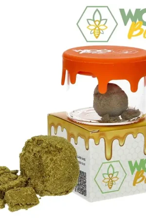 RESINE DE CBD ROYAL GOLD KETAMA 40% WOOBEE 5G Expédié Aujourd’hui