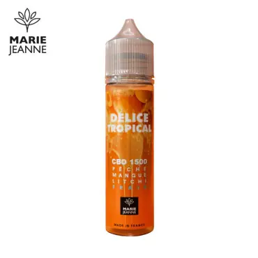 Eliquide CBD Délice Tropical Marie Jeanne 50ml Meilleure Vente