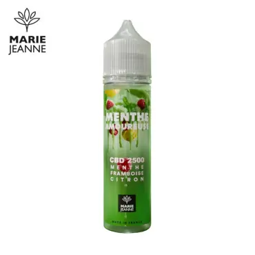 Paiement Sécurisé Eliquide CBD Menthe Amoureuse Marie Jeanne 50ml