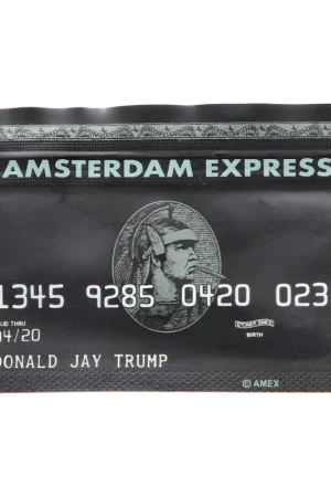 SACHET ZIP AMSTERDAM EXPRESS 8.5X5.5CM Expédié Aujourd’hui