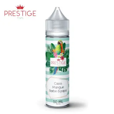 Réduction Cassis Mangue Barbe à Papa Prestige Fruits 50ml