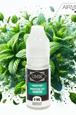 Quantité Limitée E-LIQUIDE AIRMUST MENTHE DU JARDIN 10ML