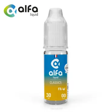 E-liquide FR-W 50/50 PGVG Alfaliquid 10ml Promotion Saisonnière