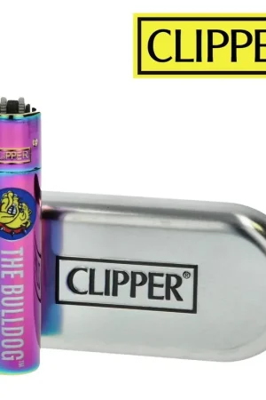 CLIPPER METAL THE BULLDOG RAINBOW Bon Marché