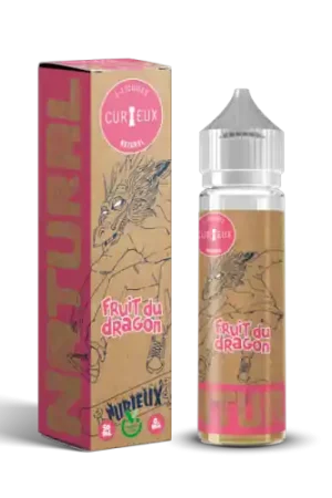 Authentique E Liquide FRUIT DU DRAGON 50 ml - Curieux Edition Natural