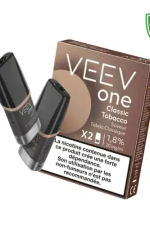 Cartouche pré remplie VEEV ONE CLASSIC TOBACCO - Veev Quantité Limitée