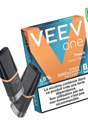 Réduction Cartouche pré remplie VEEV ONE PEACH - Veev