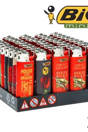 Nouvelle Collection BRIQUET BIC MINI HOUSE OF THE DRAGON X50