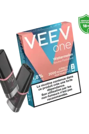 Cartouche pré remplie VEEV ONE WATERMELON - Veev Prix Réduit