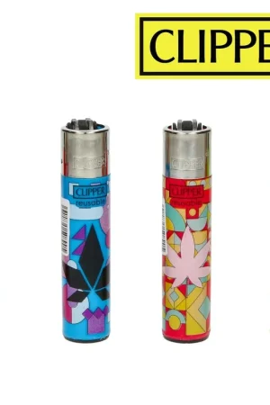 Remise CLIPPER GEOMETRIC LEAVES X4