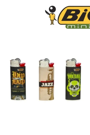 Dernière Chance BRIQUET BIC MINI CHANSONETTE X5