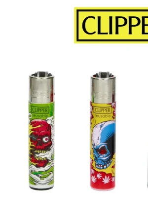 Paiement Sécurisé CLIPPER LEAF SKULLS X4