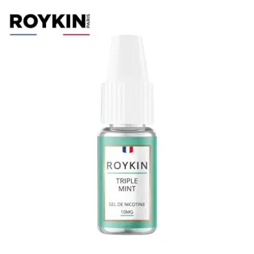 Triple Mint Sel de Nicotine Roykin 10ml Livraison Express
