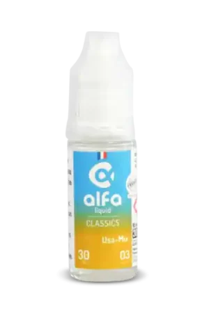 Authentique E Liquide USA-MIX 70/30 10 ml - Alfaliquid