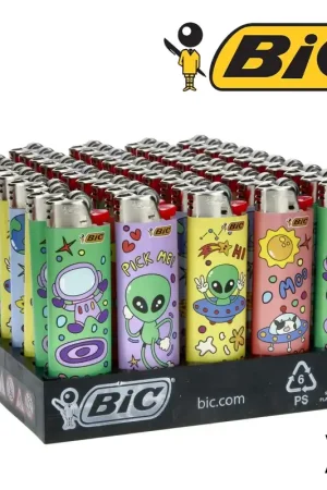 Offre Du Jour BRIQUET BIC CRAZY SPACE X50