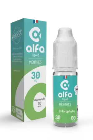 Super Prix E Liquide CHLOROPHYLLE 70/30 10 ml - Alfaliquid