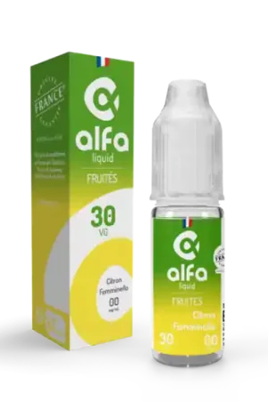 Certifié E Liquide CITRON FEMMINELLO 70/30 10 ml - Alfaliquid