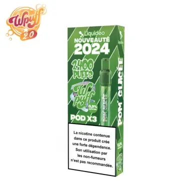 Promotion Kit Puff + 3 Pods Pom Glacée Wpuff 2.0 Liquideo