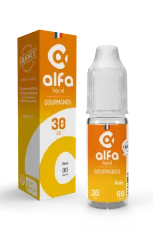 Super Prix E Liquide ANIS 70/30 10 ml - Alfaliquid