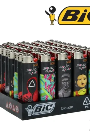 Commander Maintenant BRIQUET BIC SQUID GAME X50