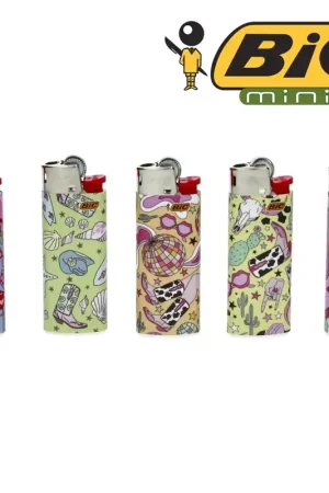 Bon Plan BRIQUET BIC MINI COW GIRL X5
