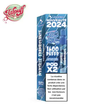 Offre Exclusive 2 Recharges Myrtille Framboyante Wpuff 2.0 Liquideo
