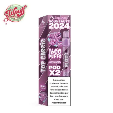 2 Recharges Top Cassis Wpuff 2.0 Liquideo Authentique