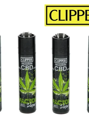 CLIPPER S-FACTORY CBD LEAF 2 X4 Vente Flash