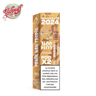 2 Recharges Panik Nan Tropic Wpuff 2.0 Liquideo Petit Prix