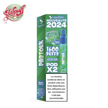 2 Recharges Pastouk Wpuff 2.0 Liquideo Prix Réduit