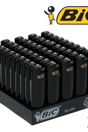 BRIQUET BIC ALL BLACK X50 Haute Qualité