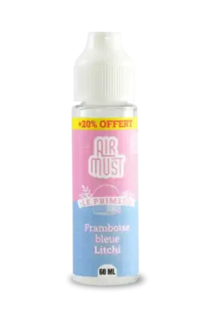 Acheter Direct E Liquide FRAMBOISE BLEUE LITCHI 60 ml  Le Primeur - Airmust