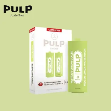 2 Recharges Puff Pastèque Citron Glacés Le Pod Switch Pulp Acheter En Ligne