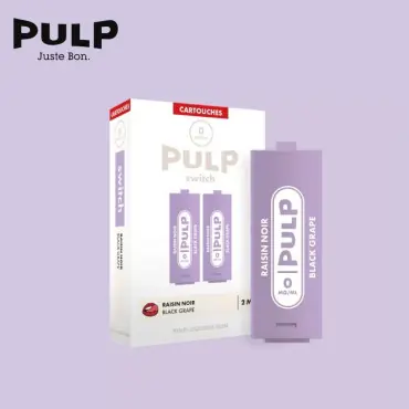 2 Recharges Puff Raisin Noir Le Pod Switch Pulp Populaire