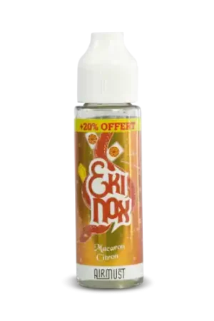 E Liquide MACARON CITRON 60 ml - Ekinox Certifié