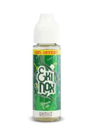 E Liquide BISCUIT CAFE 60 ml - Ekinox Jusqu’à Épuisement Des Stocks