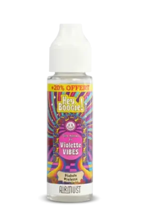 Certifié E Liquide VIOLETTE VIBES 60 ml - Hey Boogie Airmust